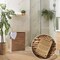 Casafield Large Laundry Hamper with Lid and Removable Liner Bag, Woven Water Hyacinth Rectangular Laundry Basket Sorter for Clothes and Towels